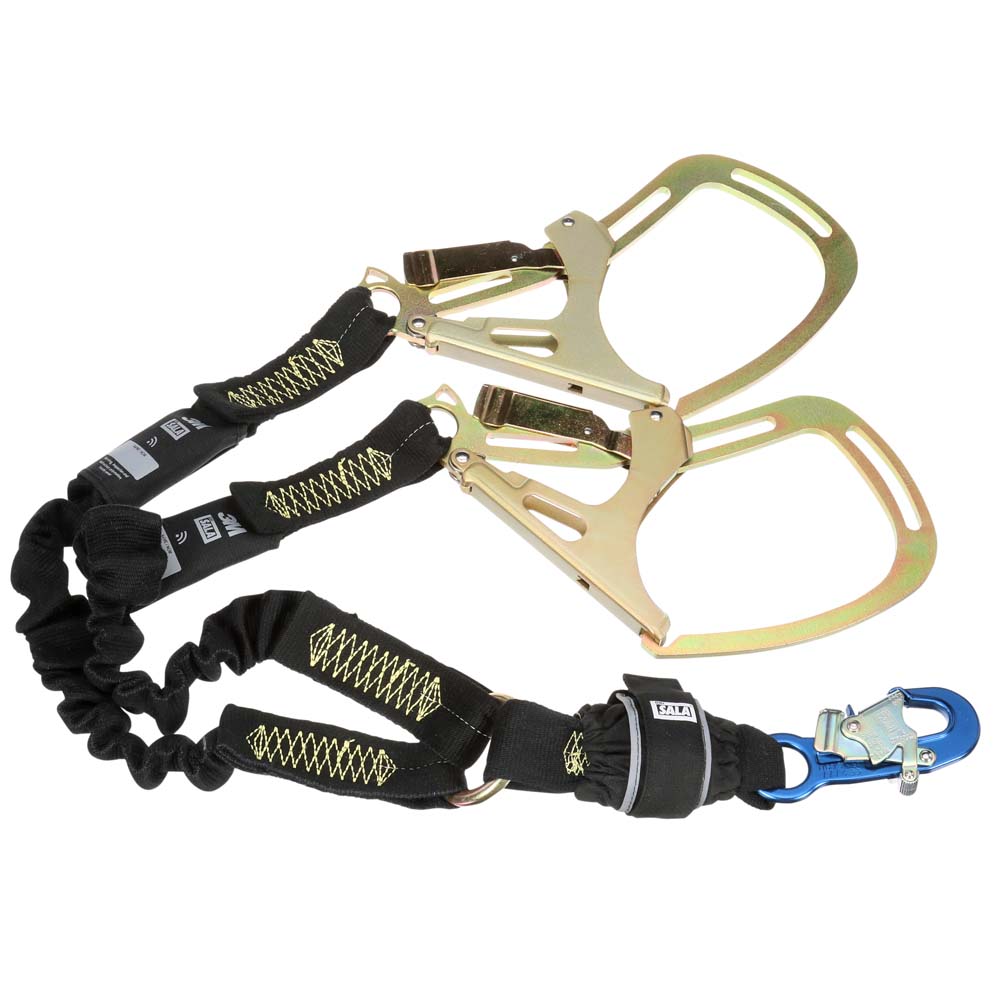 3M DBI Sala Shock Absorbing Arc Flash 100% Tie-Off Stretch Web Lanyard from GME Supply